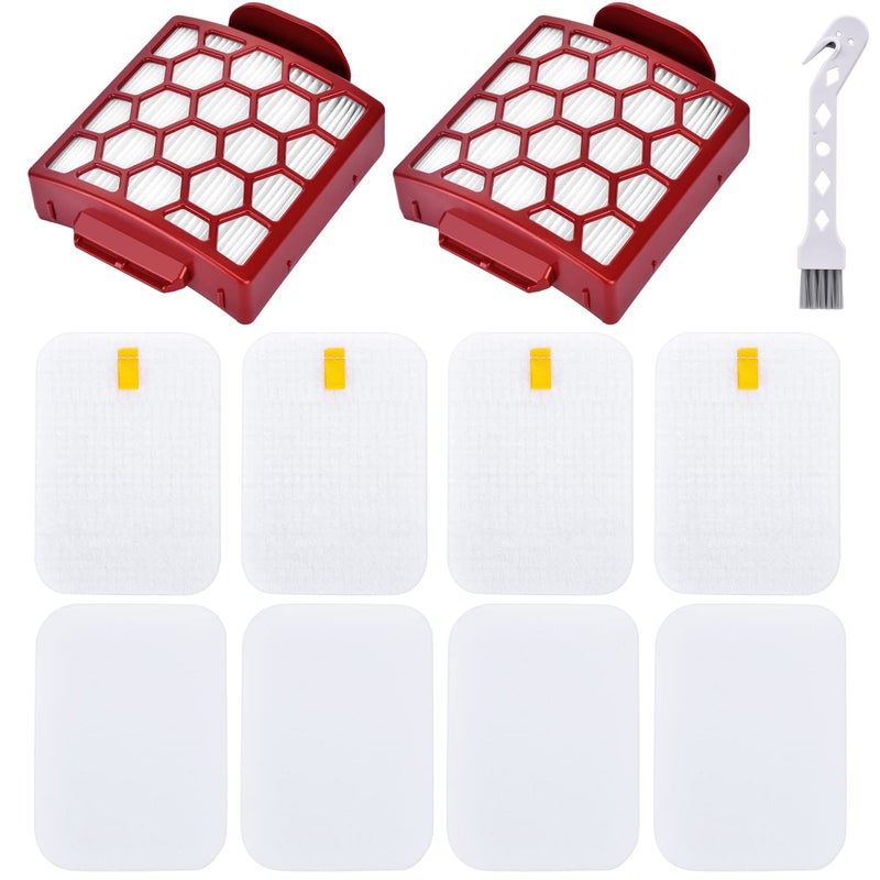 Leadaybetter Vacuum Filter Replacement for Shark Navigator Pet Plus NV150, NV251, NV255 and Zero-M Self-Cleaning Brushroll Pet Pro ZU60, ZU62, ZU62C Upright Vacuum, Part 1238FT60 & 1239FT60 - Image 1